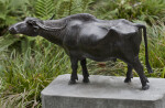 Small Sculpture Resembling a Bull