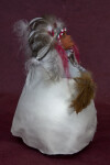 South Dakota Handcrafted Indian Chief Made from Gourd that is Covered with Leather (Profile View)