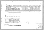 South Exterior Elevation Drawing of the Castillo de San Marcos, 1987