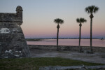 Southeast Corner of Castillo de San Marcos Overlooking the Matanzas River at Dawn