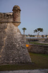 Southwest Corner of Castillo de San Marcos Close-Up