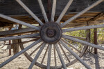 Spokes of a Wagon Wheel Near Castolon Store