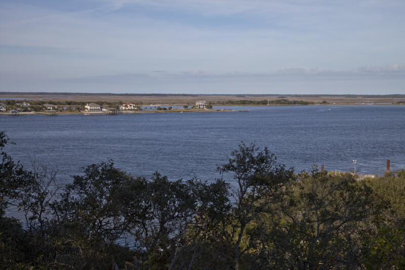 St. Johns River from the Ribault Monument at the Fort Caroline National Memorial