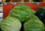 Stacked Seedless Watermelons