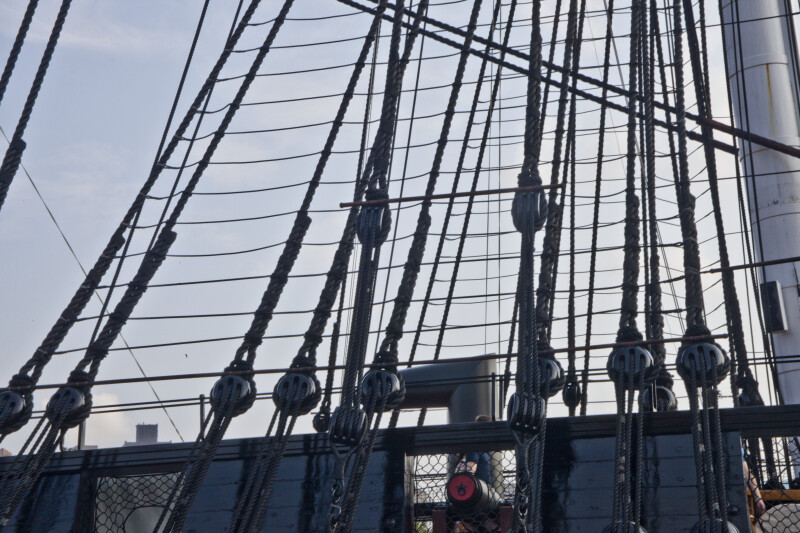 Standing Rigging and a Cannon