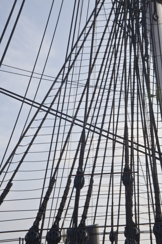 Standing Rigging of the USS Constitution