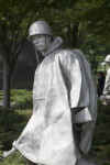 Statue at Korean War Memorial