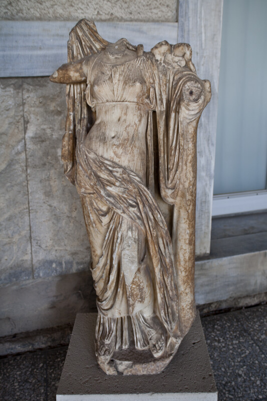 Statue of Aphrodite with Eros