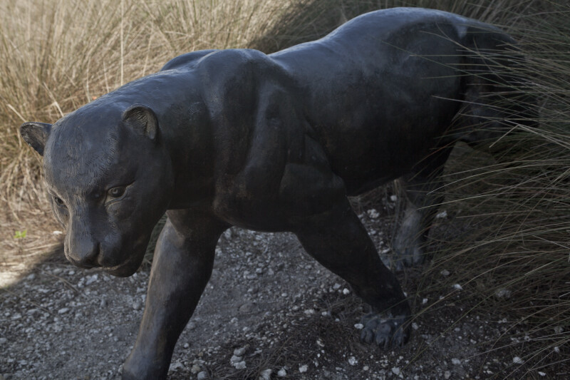 Statue of Striding Florida Panther