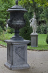 Statues in a Garden at the Artis Royal Zoo