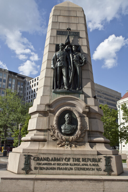 Stephenson Grand Army of the Republic Monument