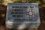 Stone Plaque to Veterans