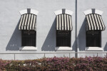 Striped Awnings