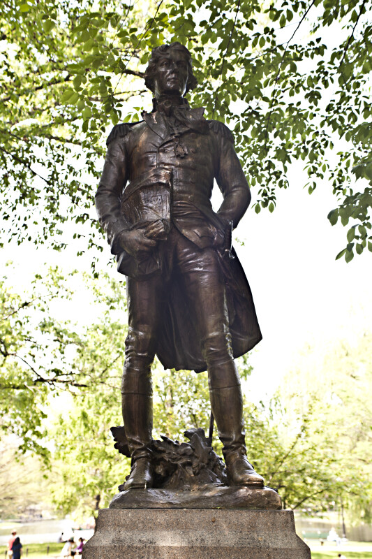 Tadeusz Kościuszko Statue at the Boston Public Garden