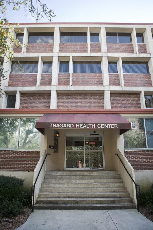 Thagard Health Center Entrance