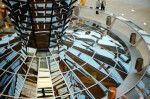 The Bottom of the Mirrored Cone in the Dome of the Reichstag
