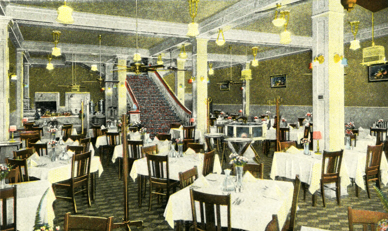 The Dining Room at the Eagle Café