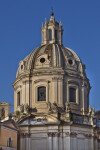 The Domed Cupola of the Church of the Most Holy Name of Mary at the Trajan Forum