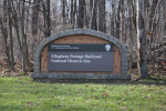 The Entrance Sign at the Allegheny Portage Railroad Historic Site