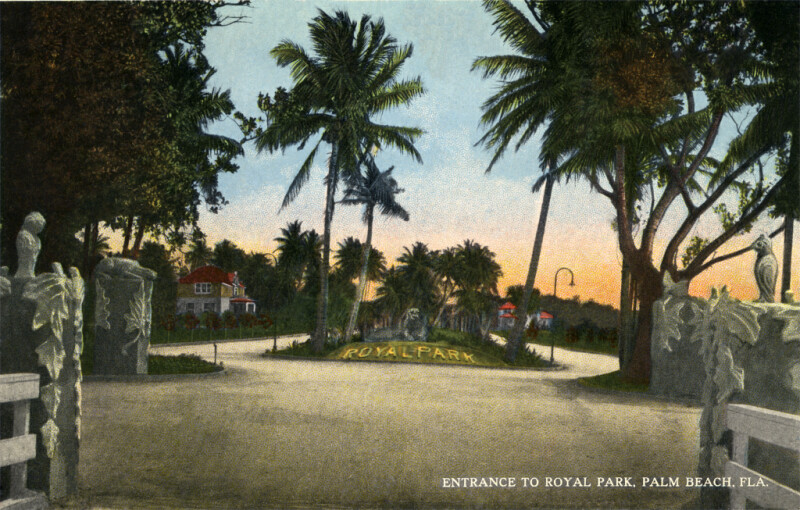 The Entrance to Royal Park