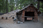 The Entrance to the Ceremonial Roundhouse at Ahwahnee Village