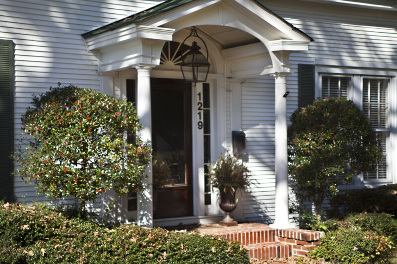 The Front Door of a House in Corinth, Mississippi