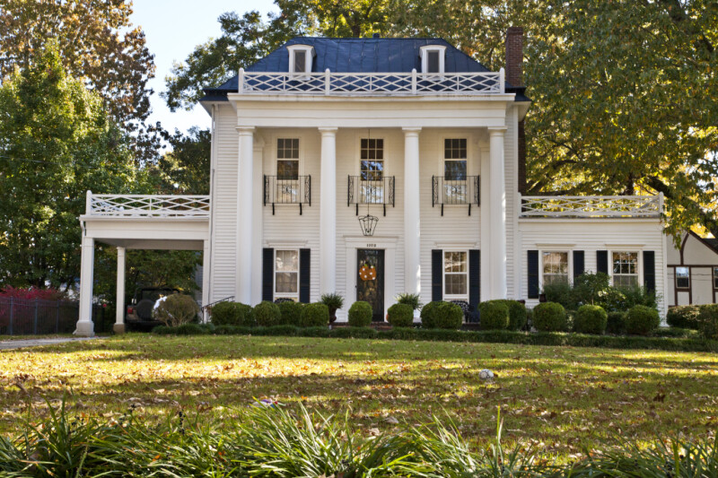 The Front Elevation of the Gift-Williams House