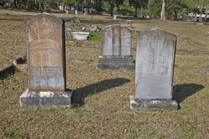 The Graves of Dr. William J. and Nannie Gunn