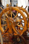 The Helm of the USS Constitution