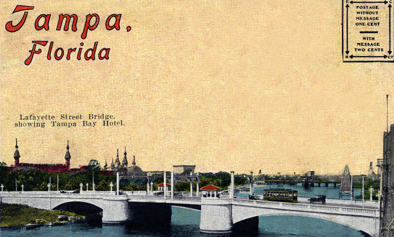 The Lafayette Street Bridge and Tampa Bay Hotel