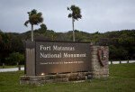 The Main Sign at Fort Matanzas National Monument