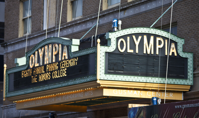 The Marquee at the Olympia Theater