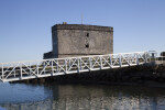 The North Wall of Fort Matanzas with Dock in the Foreground