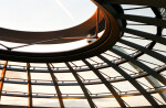 The Oculus at the Top of the Reichstag Dome
