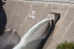 The Open Floodgates of O'Shaughnessy Dam