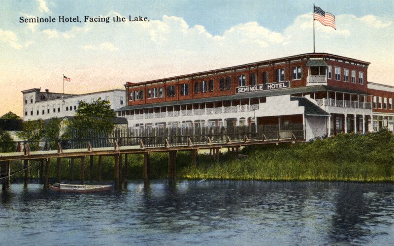 The Seminole Hotel, from the Lake