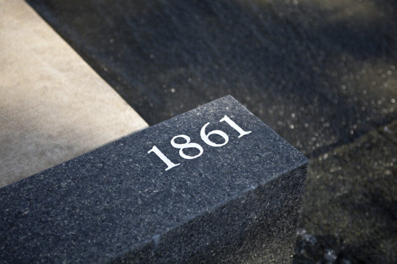 The Stone Representing the Year 1861