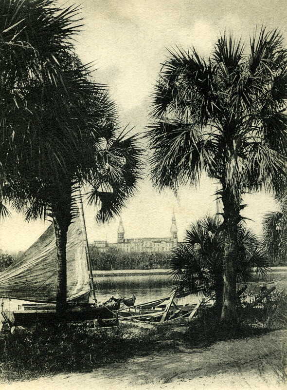 The Tampa Bay Hotel, from across the Hillsborough River