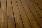 The Wood Planks of a Ship's Deck