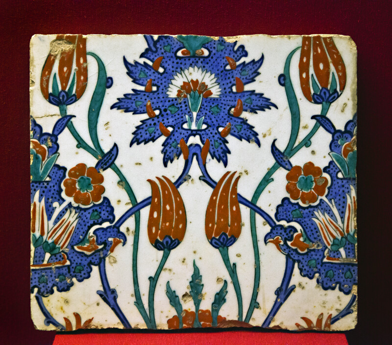 Tile from the Ottoman Period