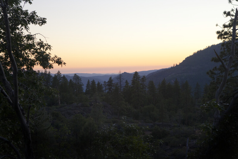 Twilight at the Hetch Hetchy Valley