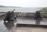 Two Cannons on the Gun Deck