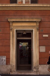 Typical Roman Entry Door in the City Center