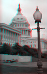 United States Capitol, West Side, North Wing (lamp included)