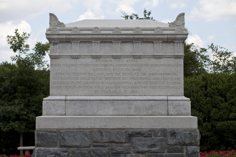 Unknowns of the Civil War Monument