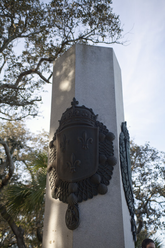 Upwards View of Ribault Monument