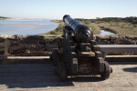 View of a Cannon  Pointed at the Matanzas River Inlet