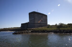 View of Fort Matanzas as seen from the Northeast