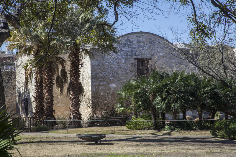 View of the Alamo Church from Rear