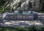 View of the Fountain at the Alamo
